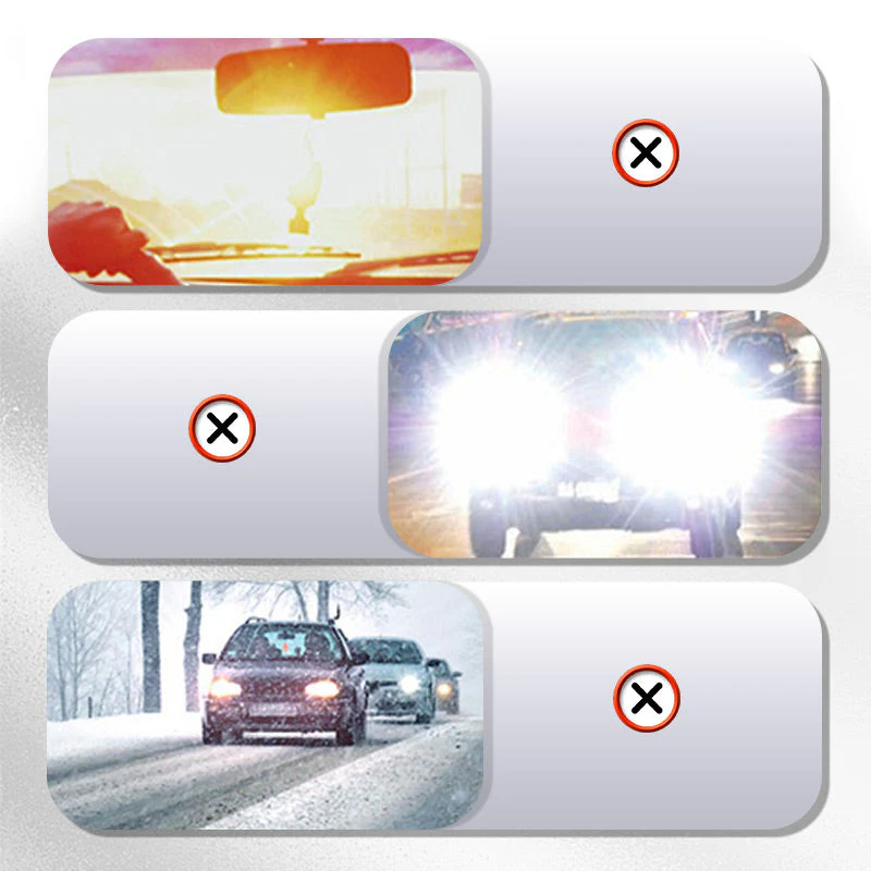 🚗Efficient Anti-Glare Car Sun Visor Shield Set - Image 2