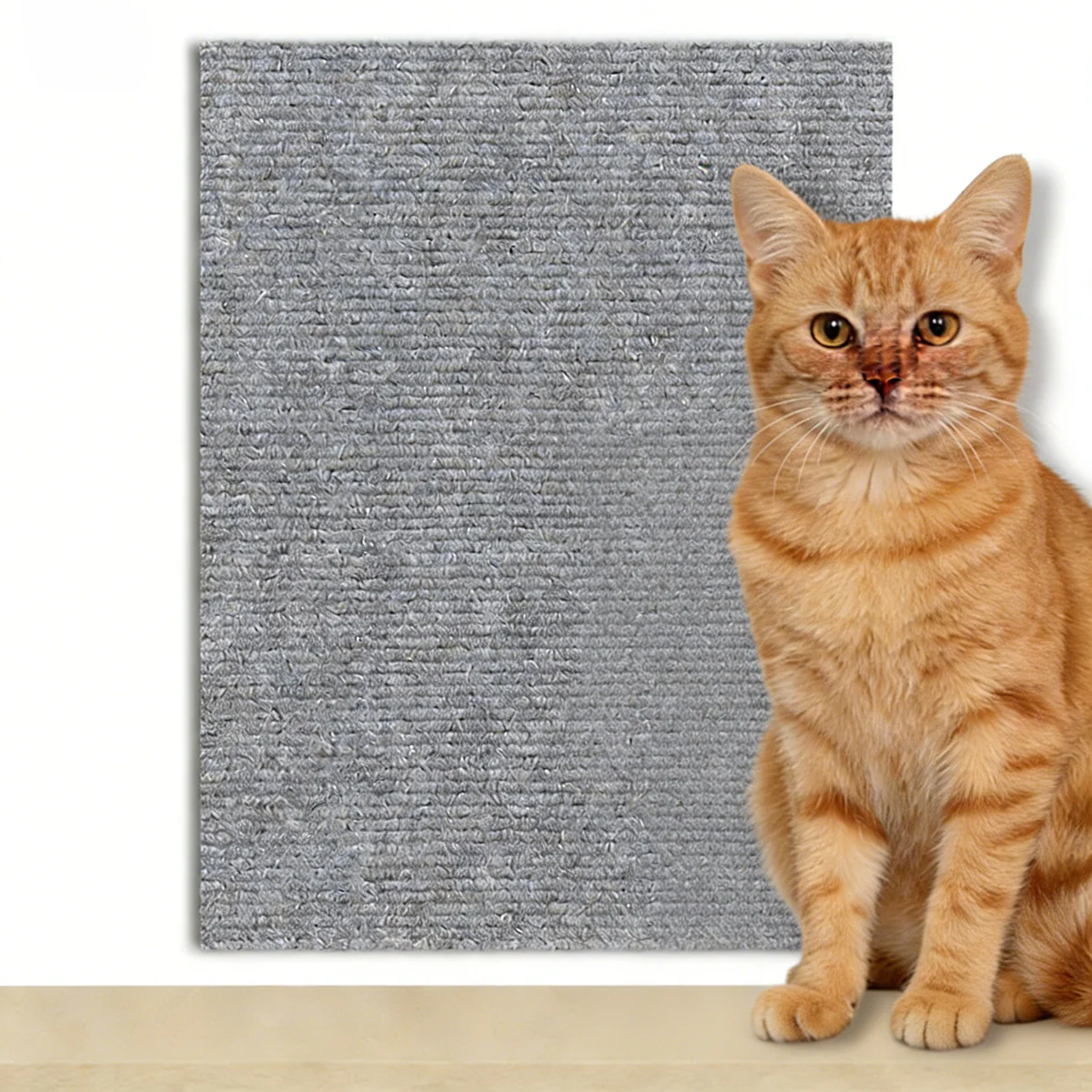 Cat Scratch Sofa Protector Wall Sticky Play Mat - Image 10