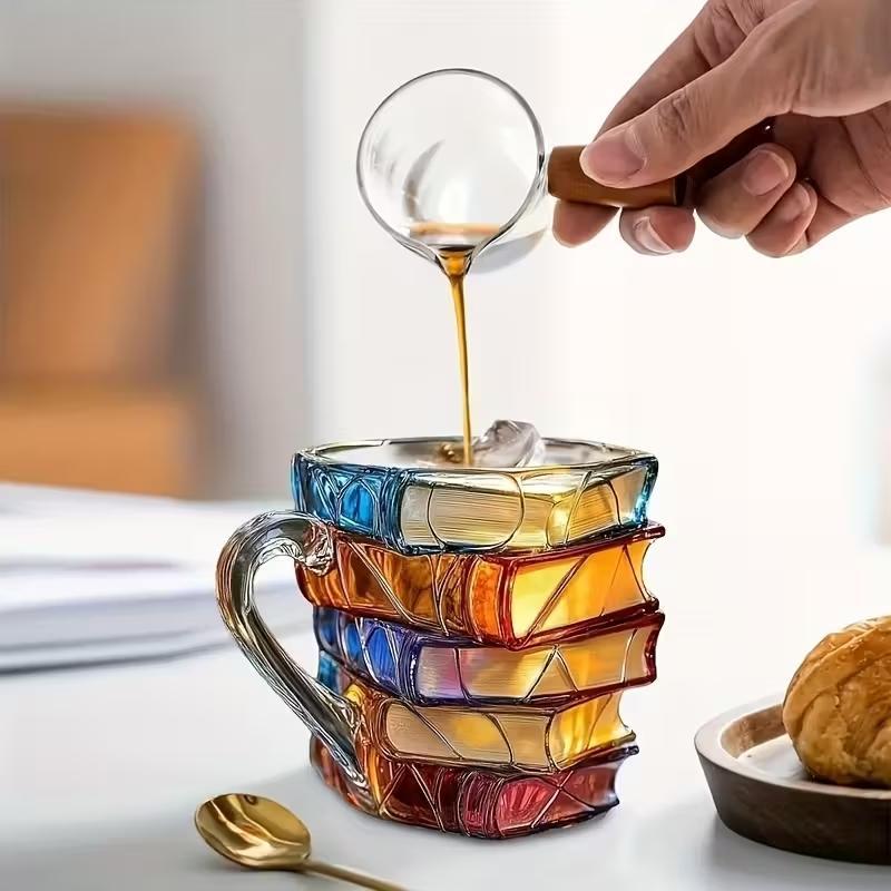 Ceramic Innovative 3D Painting Book Mug - Image 2