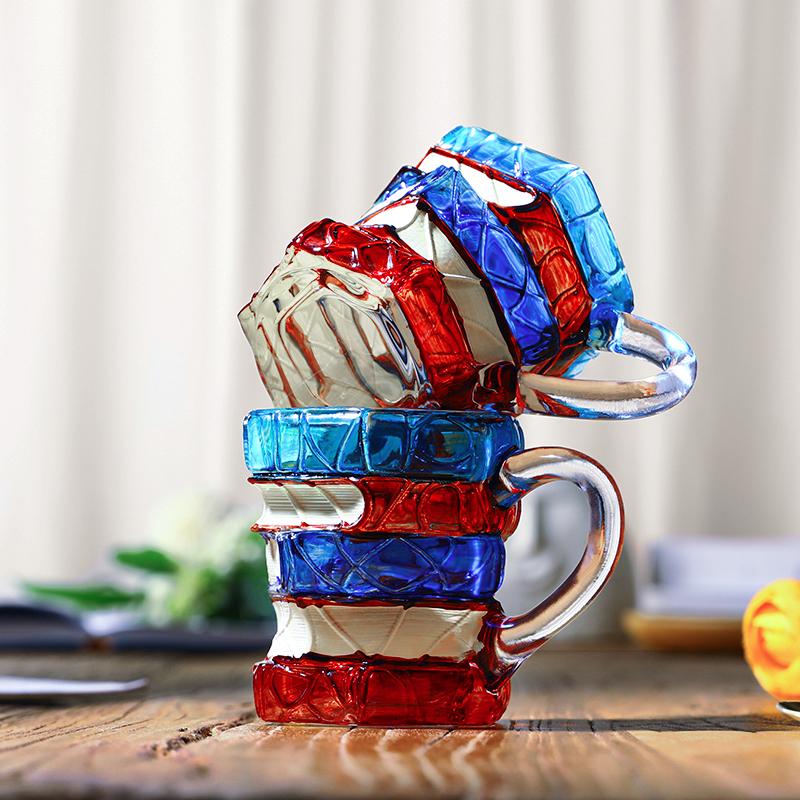 Ceramic Innovative 3D Painting Book Mug - Image 6