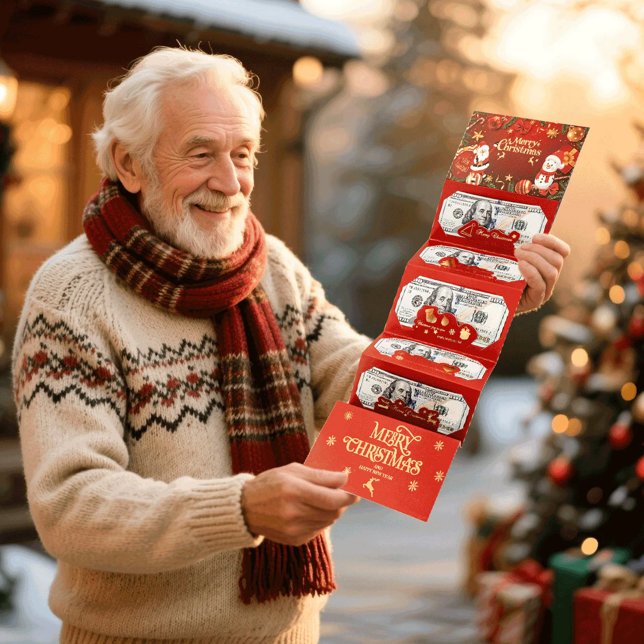 🏆Flash Sale⚡ 50K+ SOLD! 🎅💸Christmas Cash Gift Envelope– A creative way to give cash this Christmas! - Image 7