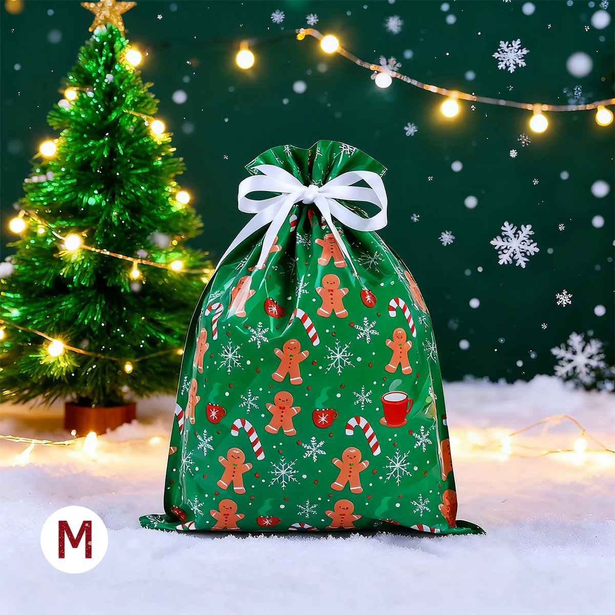 50PCS Christmas Gift Wrapping Set (25 Colorful Bags + 25 Tags) - Image 7