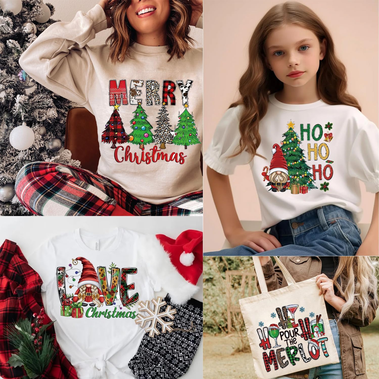 🎄 Christmas Mystery DTF Transfer Bundle 🎅🔥for T-Shirts, Totes & DIY Gifts - Image 8