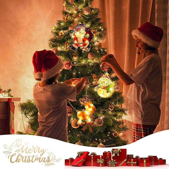 🎄 Christmas Window Hanging Lights 🌟 - Image 10