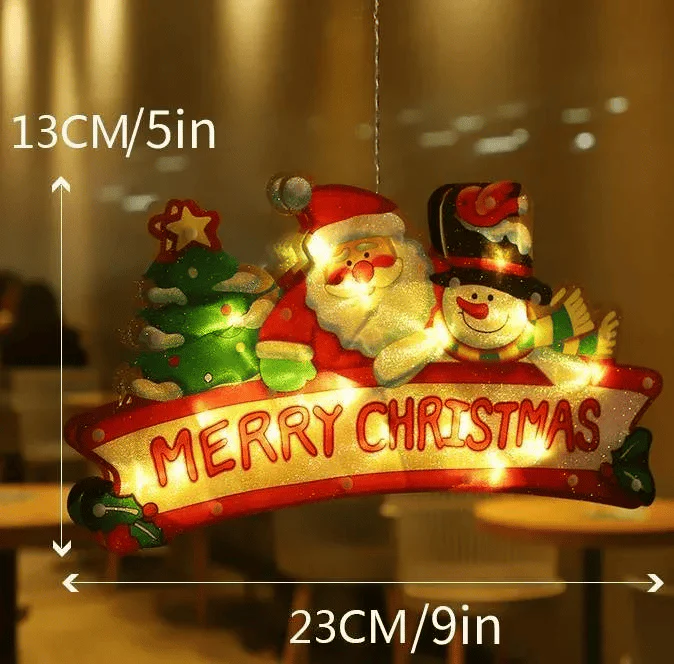 🎄 Christmas Window Hanging Lights 🌟 - Image 11