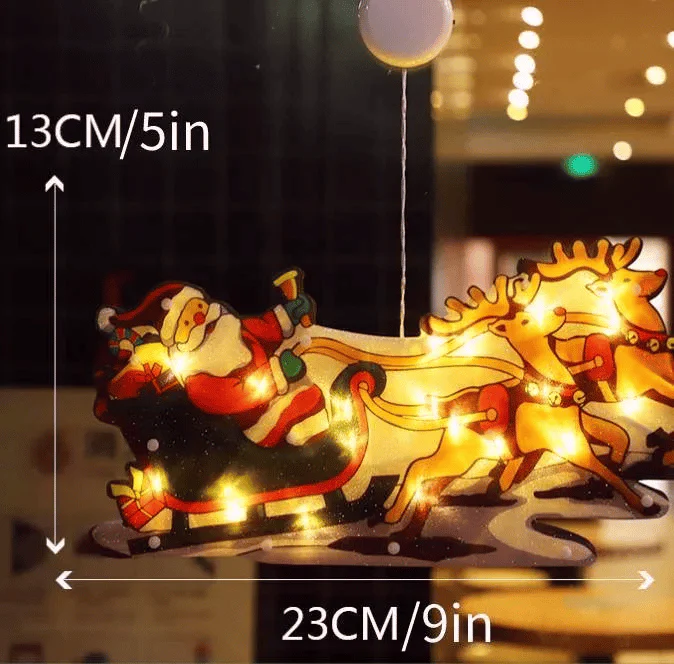🎄 Christmas Window Hanging Lights 🌟 - Image 14