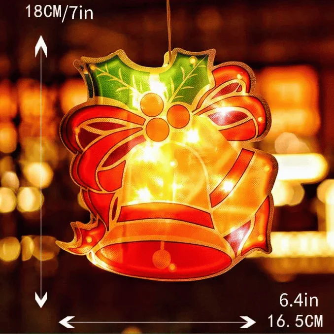 🎄 Christmas Window Hanging Lights 🌟 - Image 3