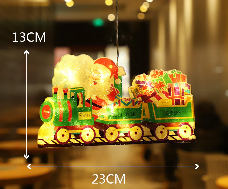 🎄 Christmas Window Hanging Lights 🌟 - Image 7