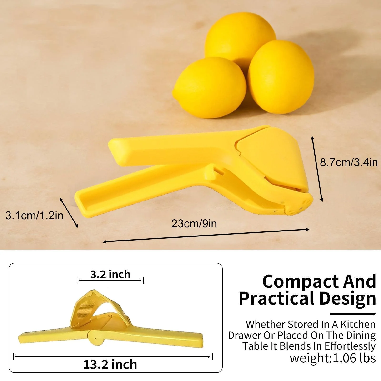 Citrus Squeezer | Stainless Steel or PP🍋 - Image 13