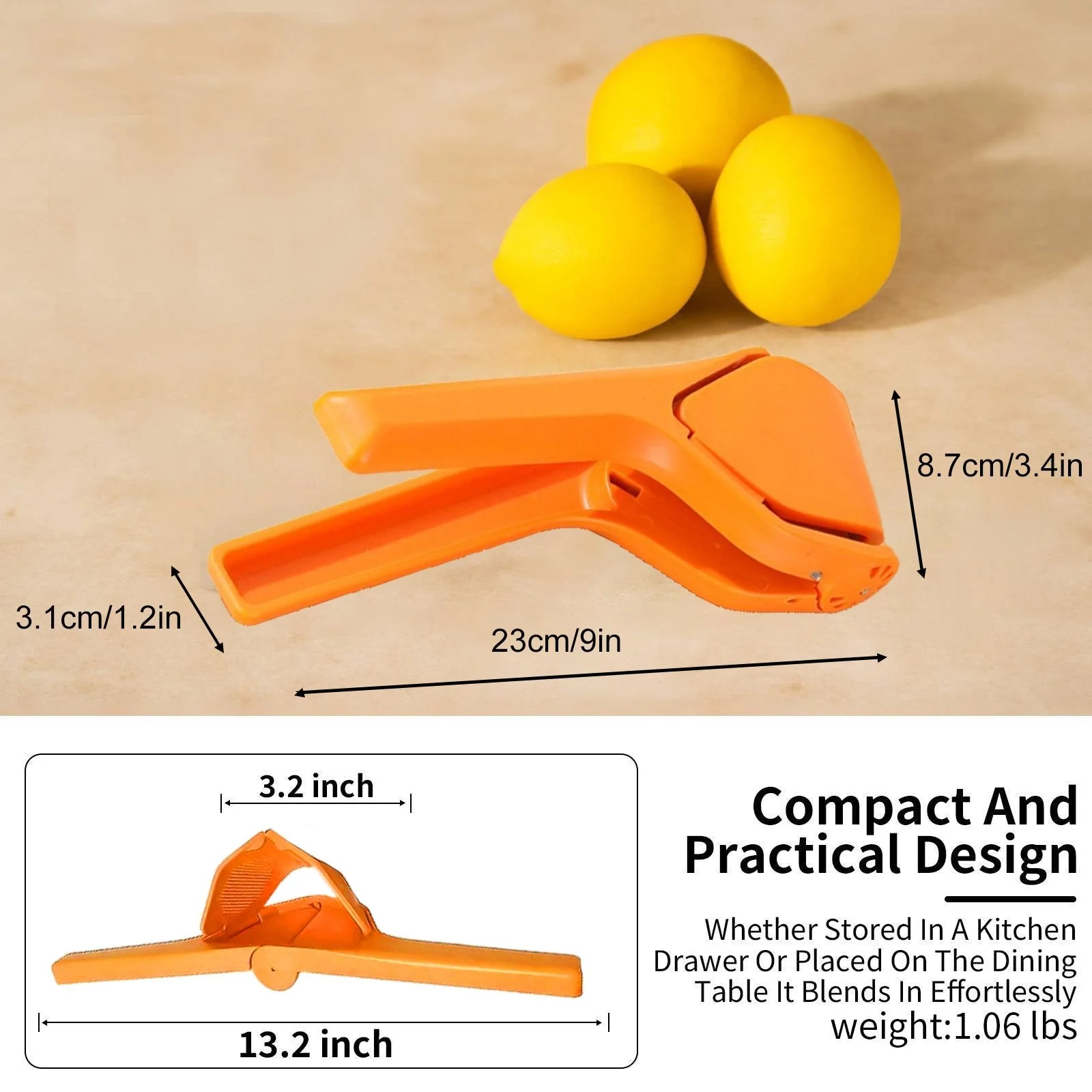 Citrus Squeezer | Stainless Steel or PP🍋 - Image 14