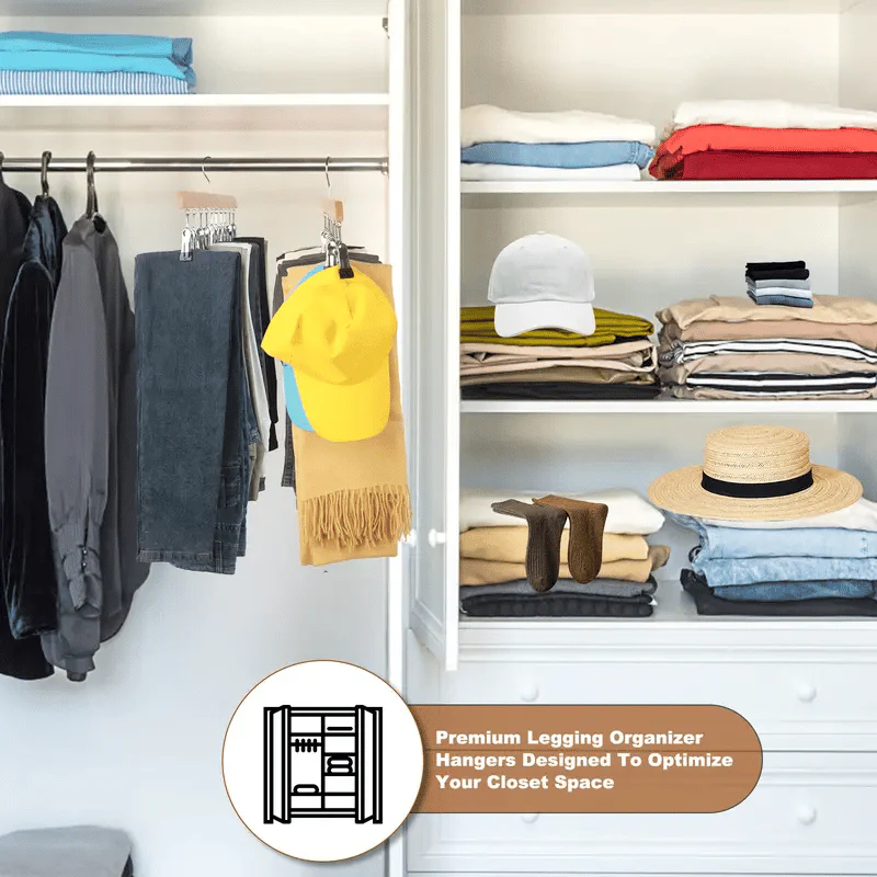🔥Closet Organizer with 10 Clips - Space Saving Hanging Closet Organizer - Image 5
