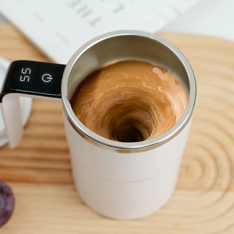 ☕ Rechargeable Automatic Magnetic Stirring Coffee Mug Set - Image 10