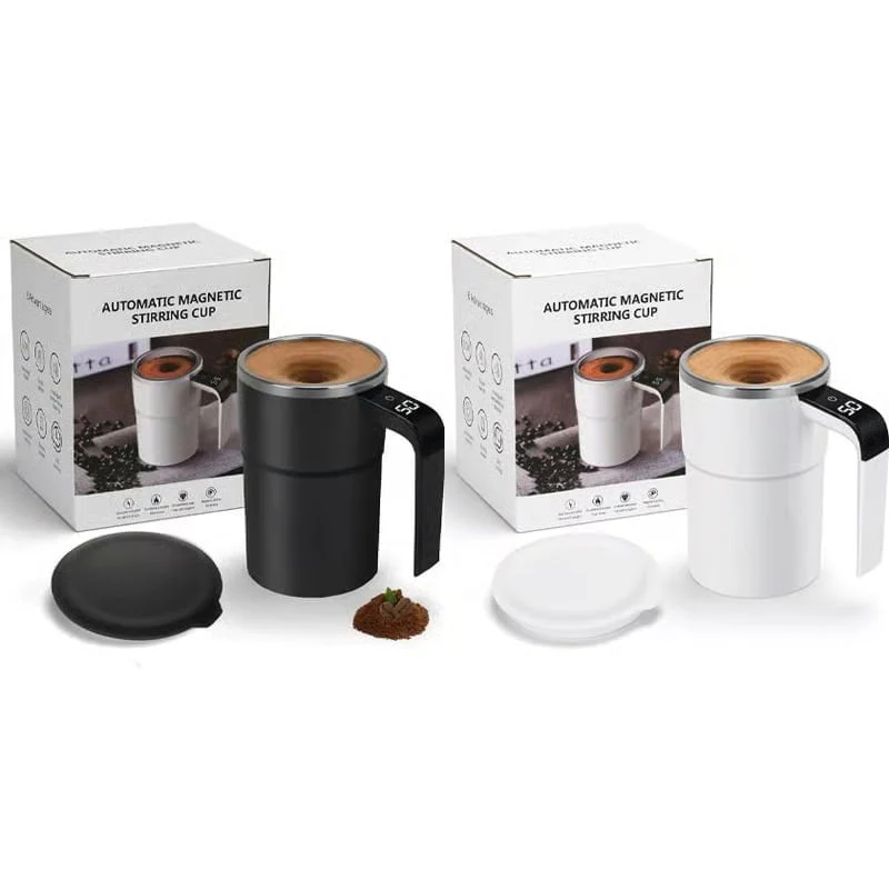 ☕ Rechargeable Automatic Magnetic Stirring Coffee Mug Set - Image 15
