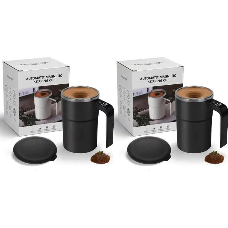 ☕ Rechargeable Automatic Magnetic Stirring Coffee Mug Set - Image 16