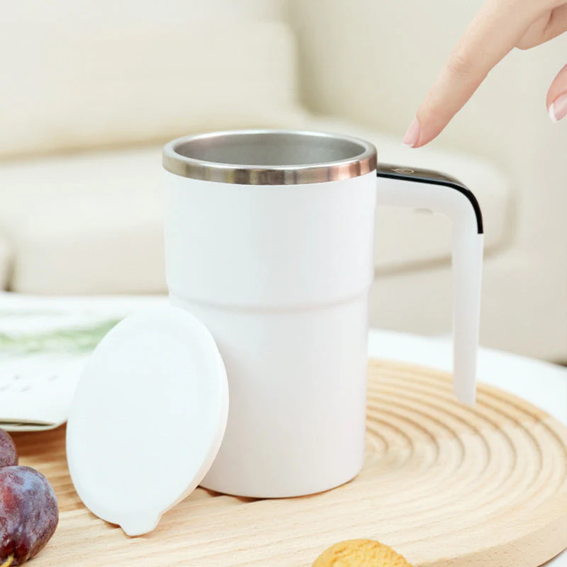 ☕ Rechargeable Automatic Magnetic Stirring Coffee Mug Set - Image 6