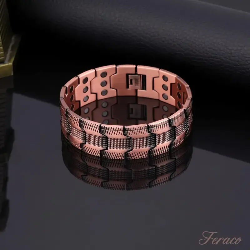 Copper magnetic bracelet--Relieve fatigue and promote blood circulation - Image 17