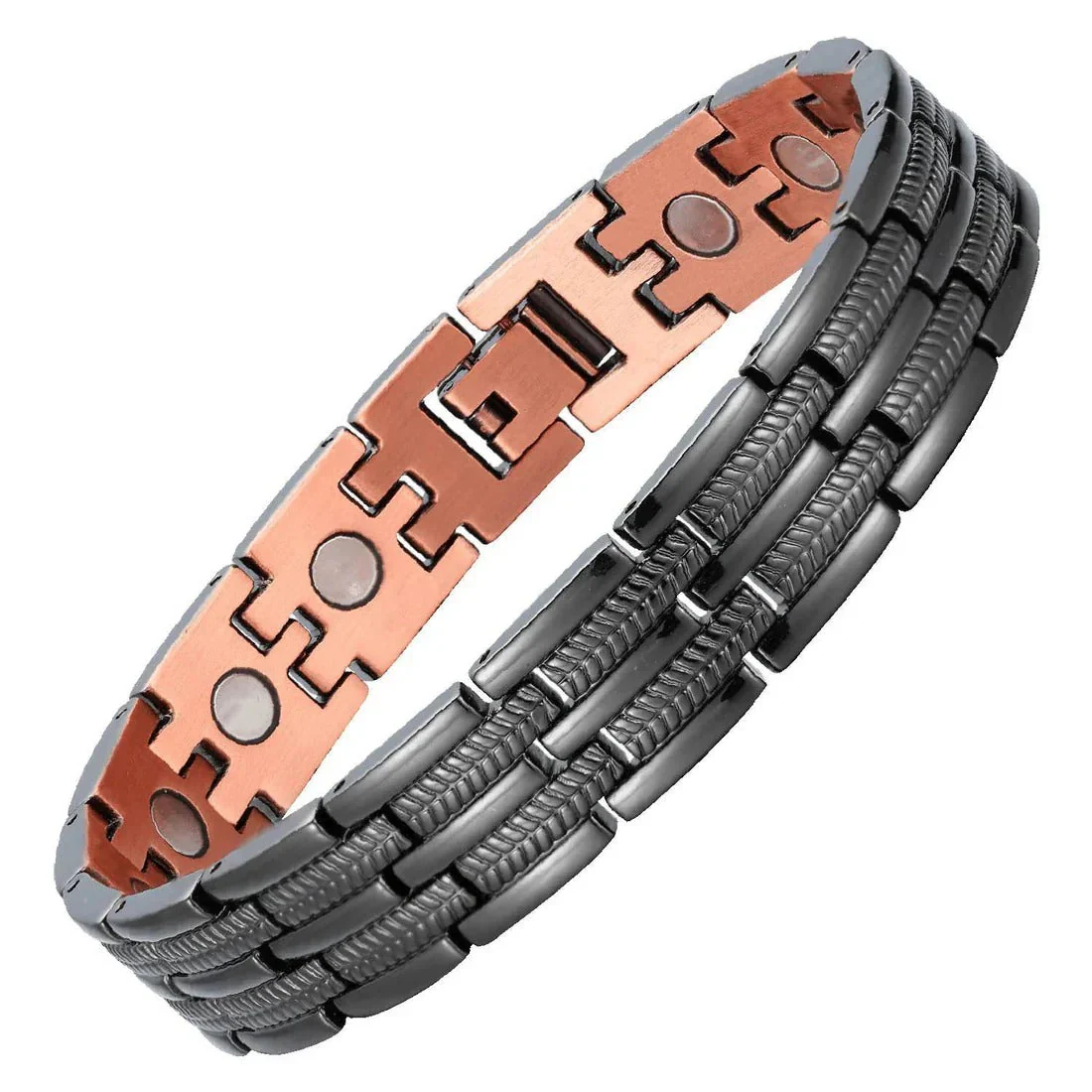 Copper magnetic bracelet--Relieve fatigue and promote blood circulation - Image 5