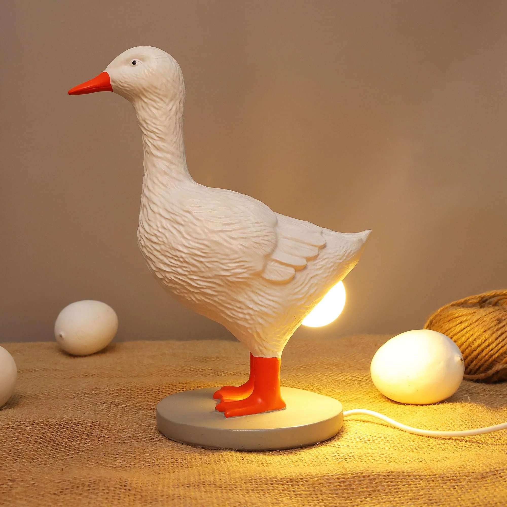Creative Fun Chicken Egg-Laying Decorative Night Light - Image 8
