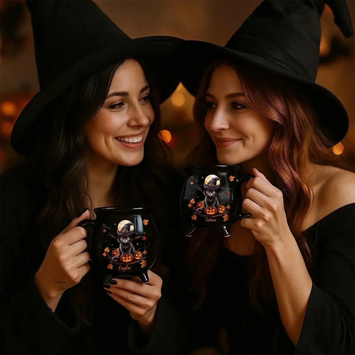 Halloween Witchy Cauldron Mug - Personalized Halloween Gifts - Image 16