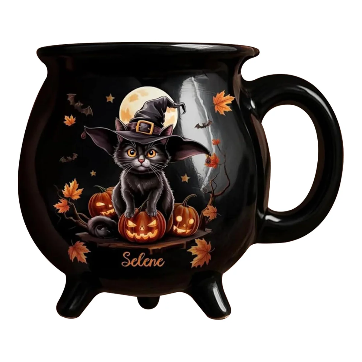Halloween Witchy Cauldron Mug - Personalized Halloween Gifts - Image 18