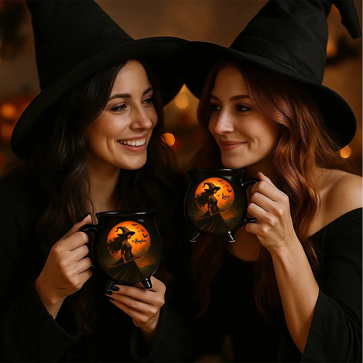 Halloween Witchy Cauldron Mug - Personalized Halloween Gifts - Image 9