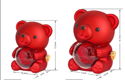 💕Everlasting Rose Teddy Bear - A romantic gift - Image 8