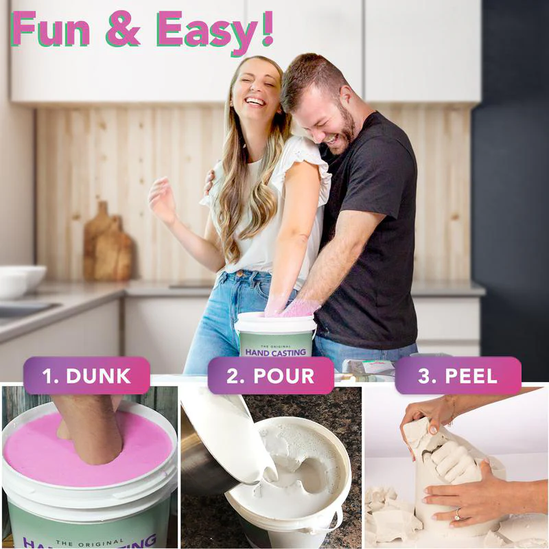 DIY Casting Kit – Fun Activity for Couples & Friends - Image 4