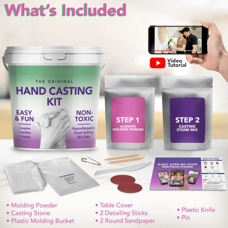 DIY Casting Kit – Fun Activity for Couples & Friends - Image 6
