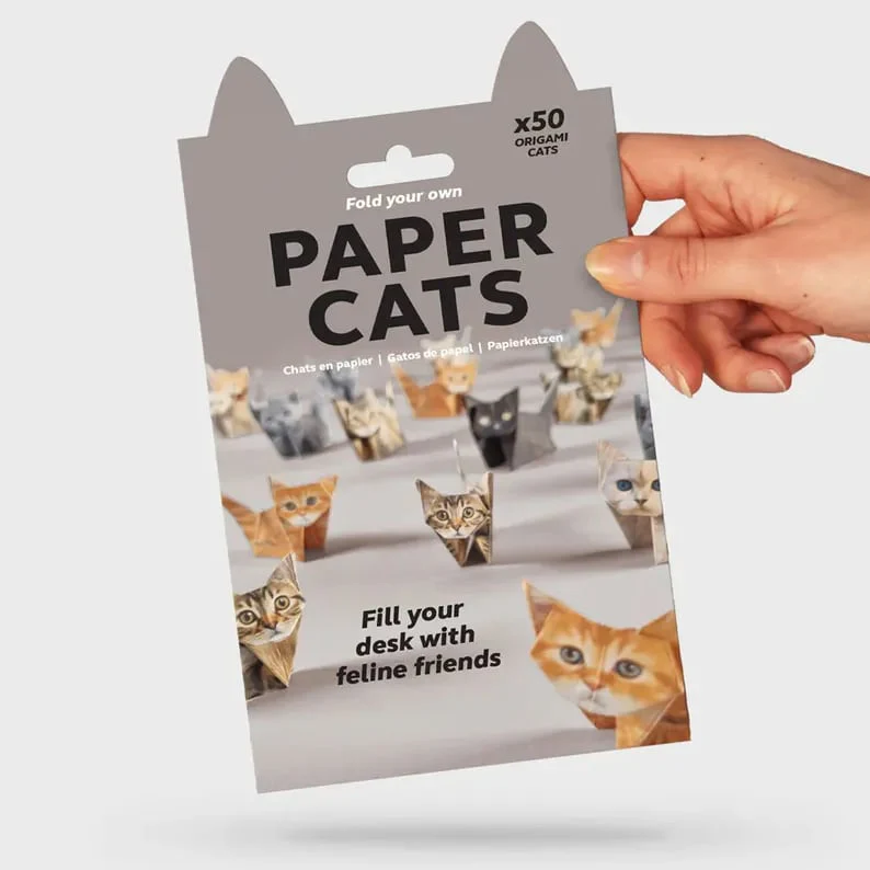 😻✨Easy DIY Paper Cats Kit | Guided Lines & Instructions Included 🎁Buy More Save More