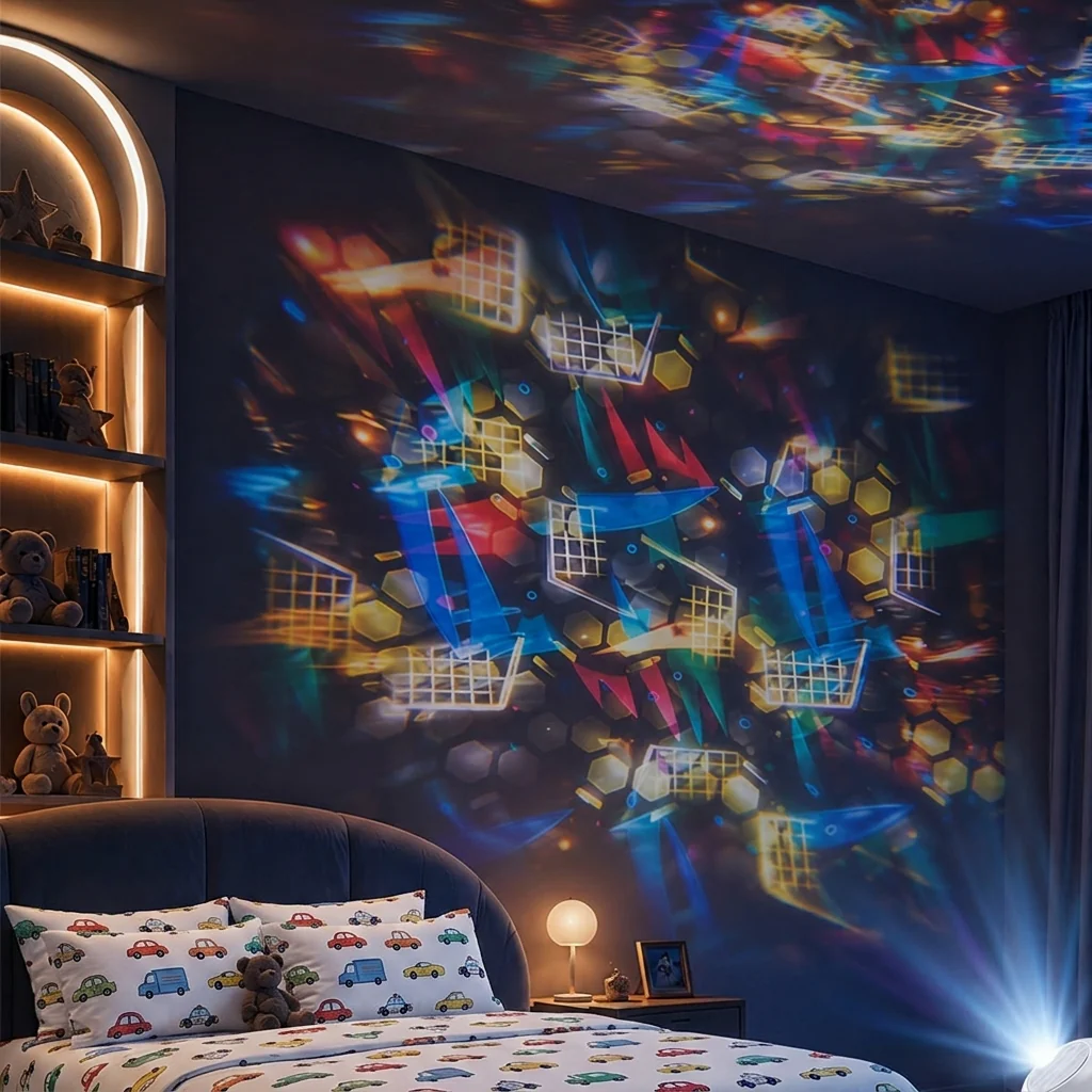 Dynamic Rotating LED Projector Light - Image 7