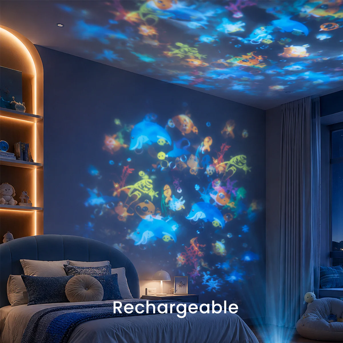 Dynamic Rotating LED Projector Light - Image 8