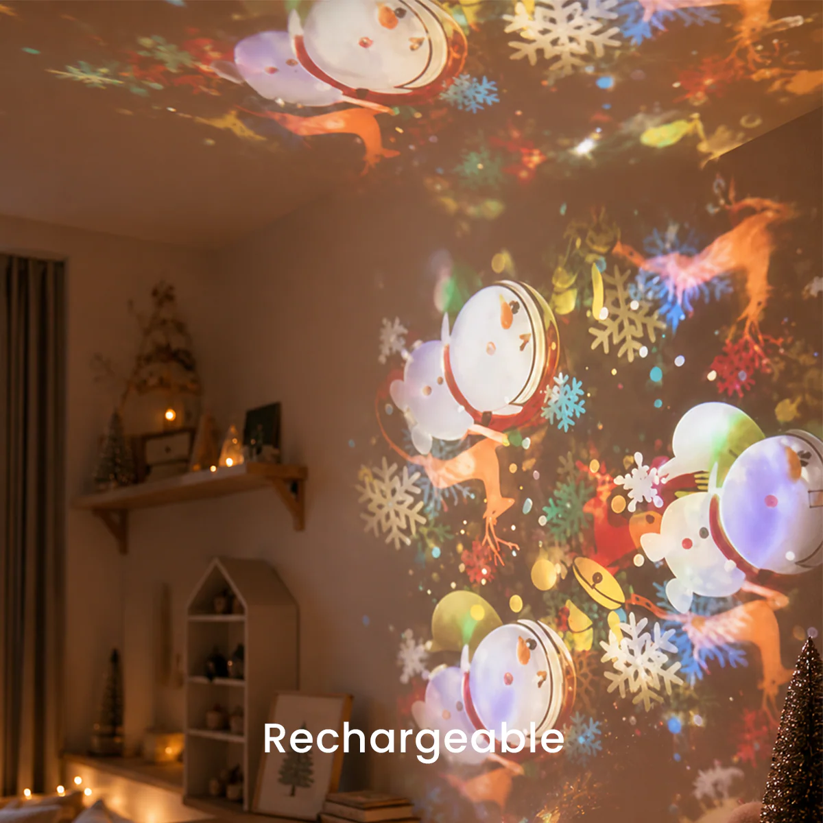 Dynamic Rotating LED Projector Light - Image 9