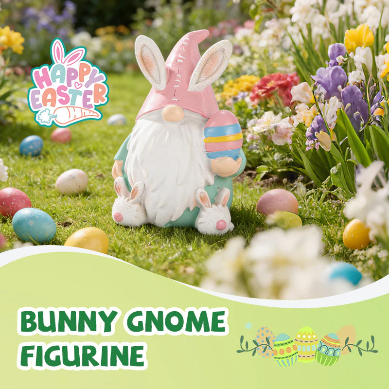 Easter Bunny Gnome Figurine - Image 3