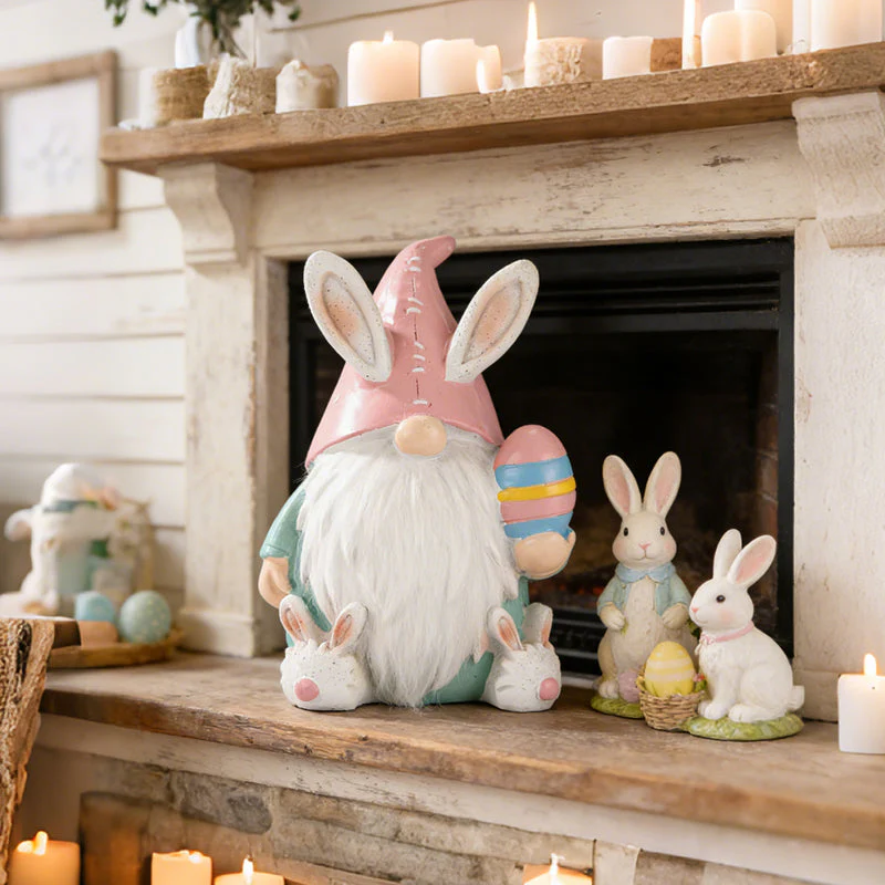 Easter Bunny Gnome Figurine - Image 6