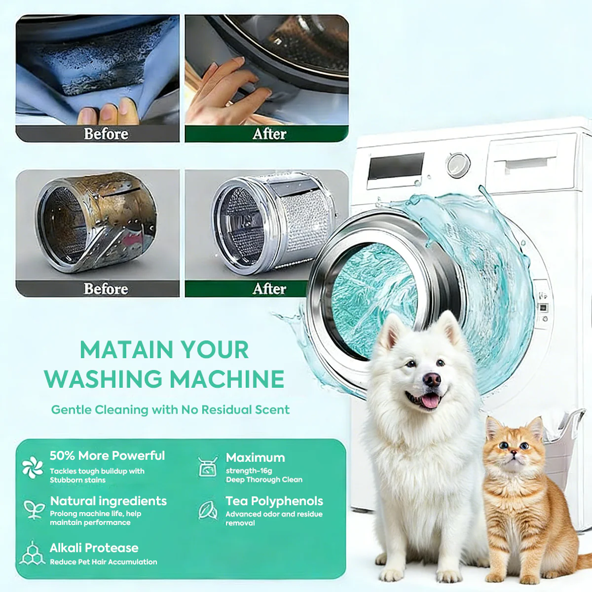 Eco Washer Cleaner: Beat Pet Odors - Image 4