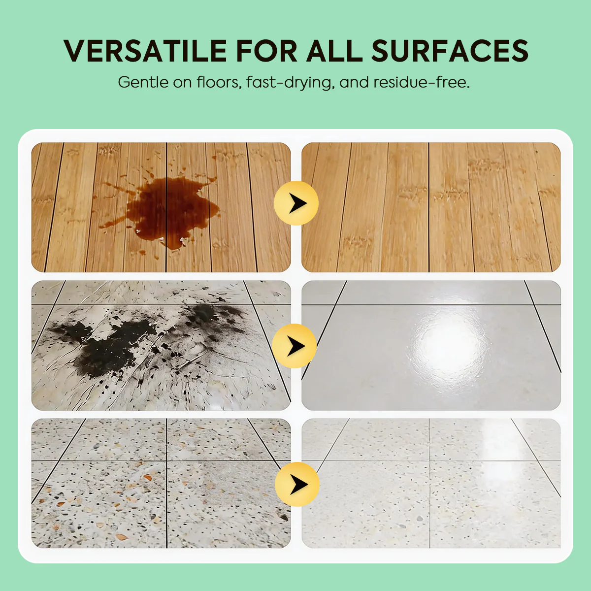Efficient Floor Cleaning Tablets: Multi-Surface Solution (Lemon Scent) - Image 4