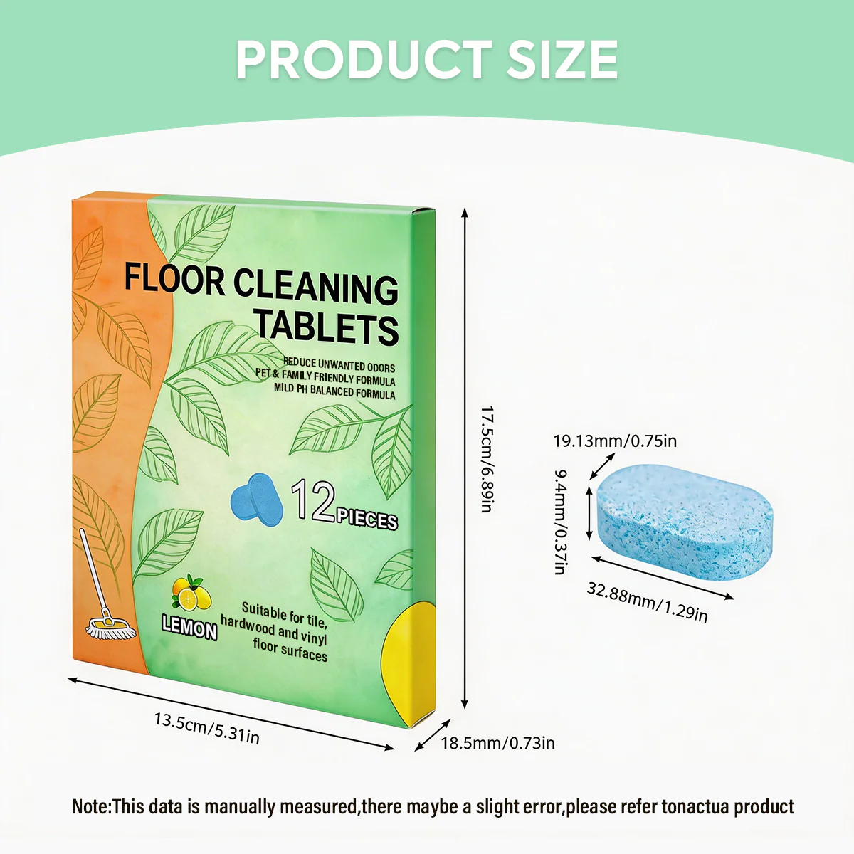 Efficient Floor Cleaning Tablets: Multi-Surface Solution (Lemon Scent) - Image 5