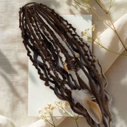 🎉Elastic Dread Ponytail Salty Soul - Image 4