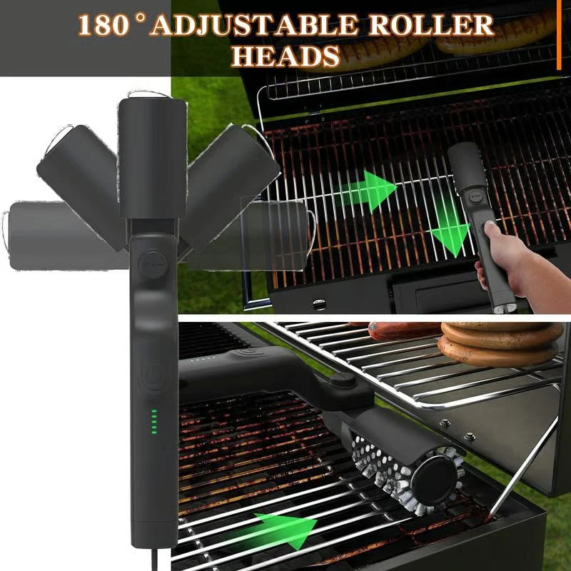 ⚡Electric BBQ Grill Brush : Motorized Power Scrubber for Effortless Cleaning - Image 4