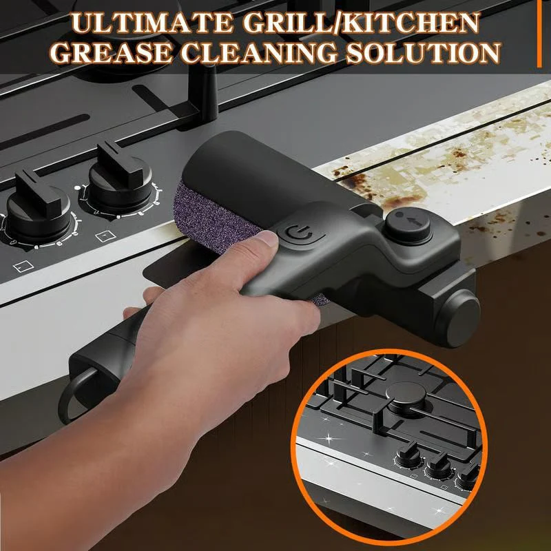 ⚡Electric BBQ Grill Brush : Motorized Power Scrubber for Effortless Cleaning - Image 7