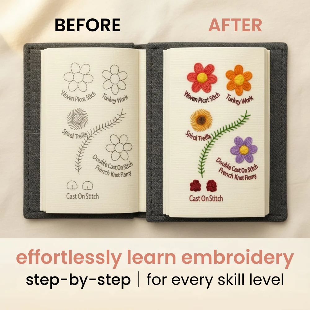 embroidery stitch book - Image 3