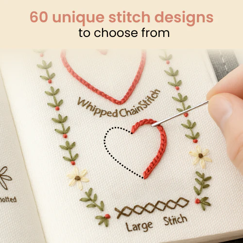 embroidery stitch book - Image 4