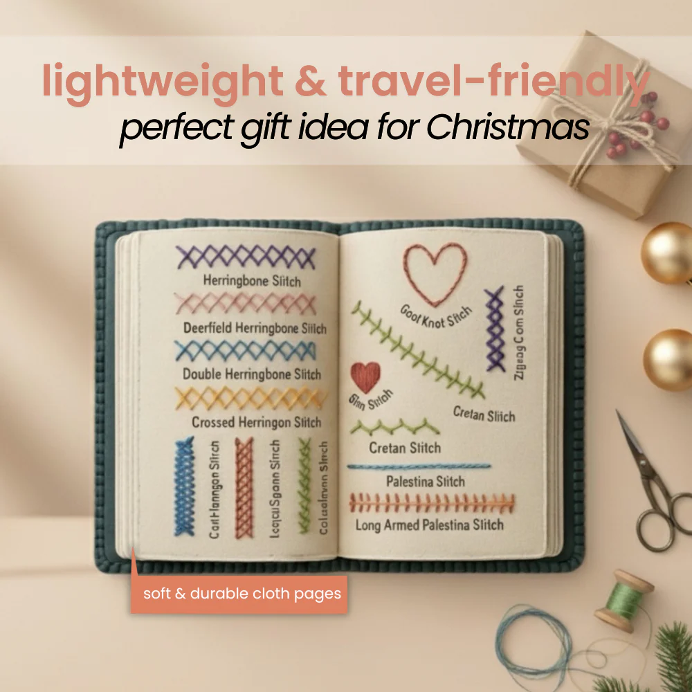 embroidery stitch book - Image 5
