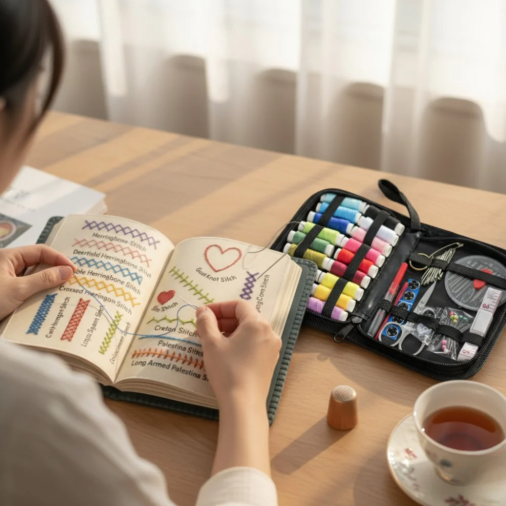 embroidery stitch book - Image 7