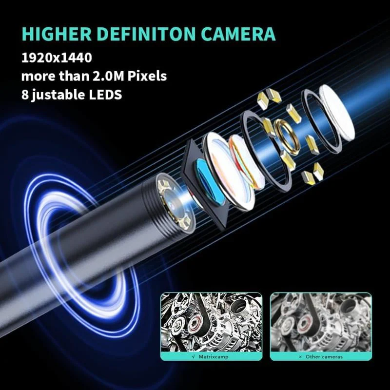 16.4ft HD Endoscope Camera for iPhone & Android - Image 3