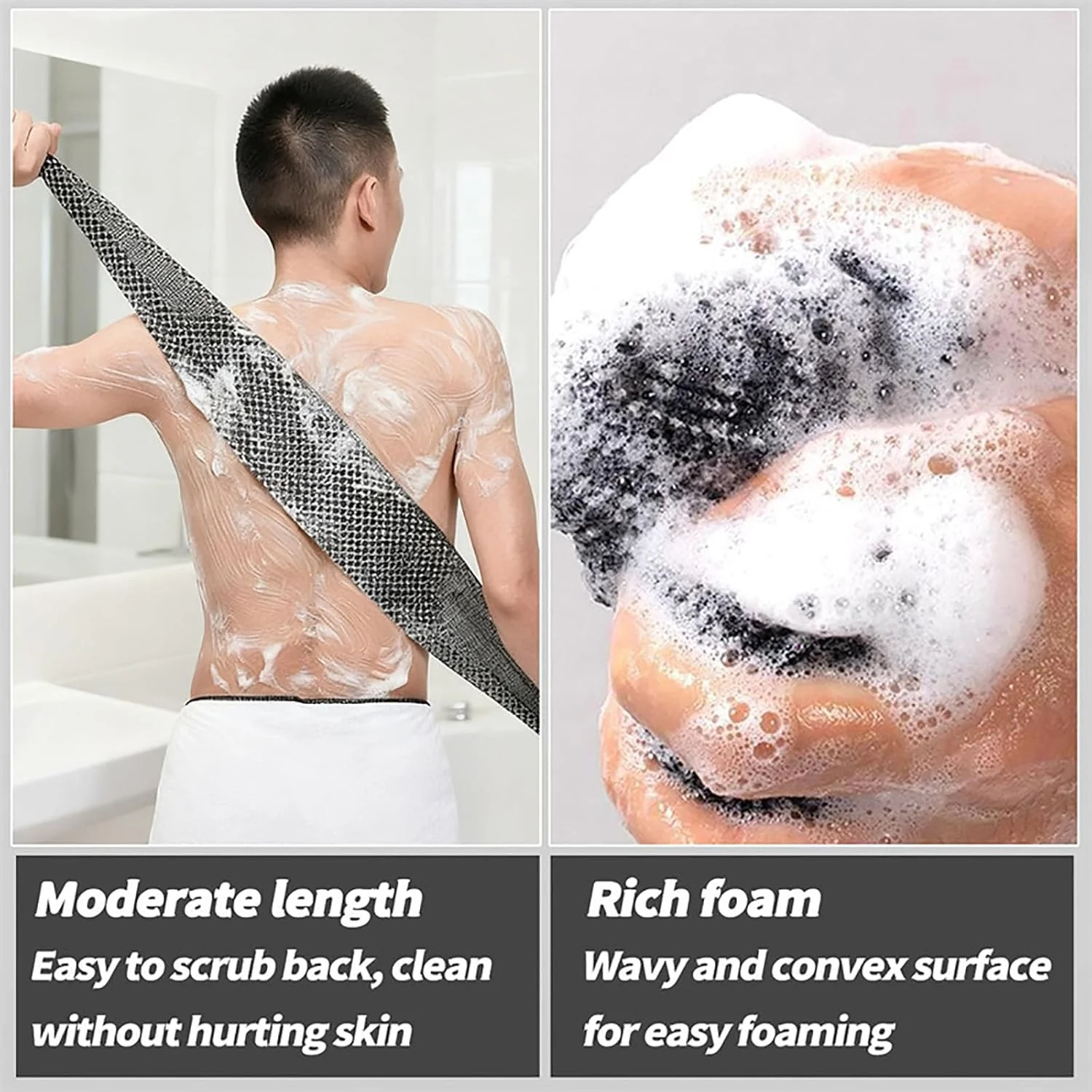 Exfoliating Shower Towels – Soft & Quick-Dry - Image 4