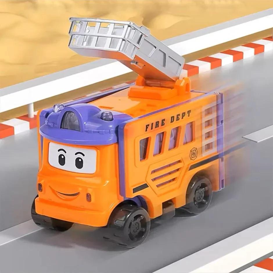 🚗✨Flip & Change Reverse Car | Cartoon Transformable Kids Toy - Image 8