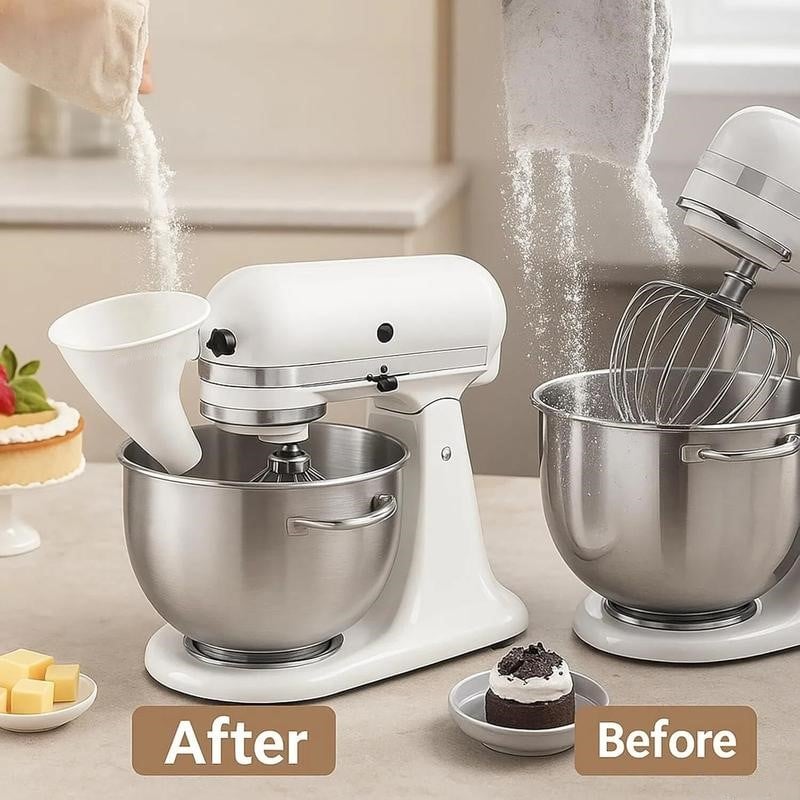 ✨Flour Funnel for Kitchen Stand Mixer - Image 3