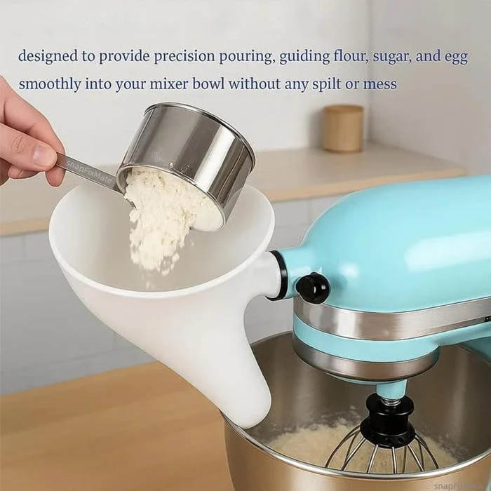✨Flour Funnel for Kitchen Stand Mixer - Image 4