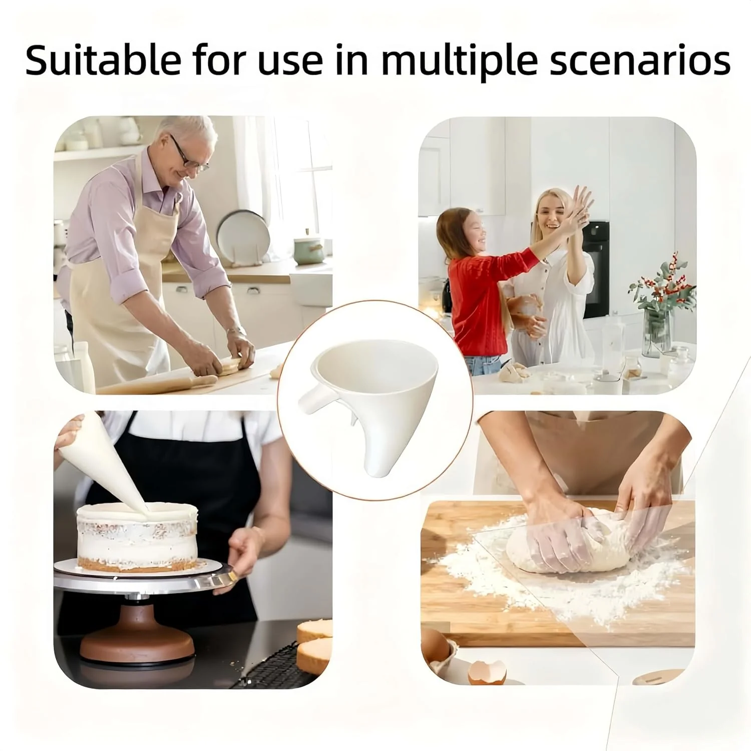 ✨Flour Funnel for Kitchen Stand Mixer - Image 5